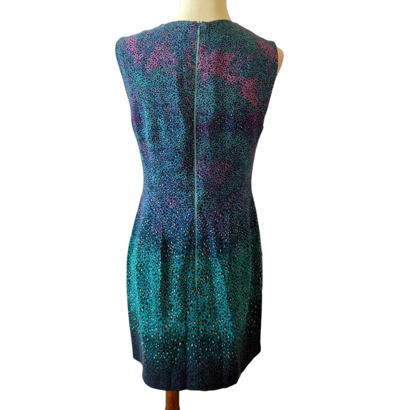 NANETTE LEPORE DRESS 100% SILK SHEATH LINED SUMMER PARTY POCKETS WEDDING GUEST 6 - Picture 5 of 10